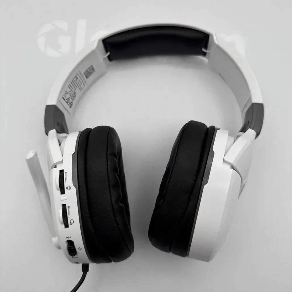 Turtle Beach Gaming Headset, White with Gray - Cables included